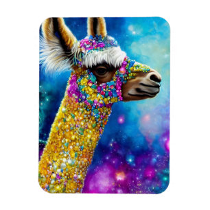 Colorful Alpaca Magneet
