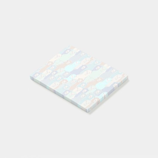 Colorful Alpaca Posted Notes (Schuin)