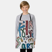 Colorful Alphabet All-Over Print Schort (Gedragen)