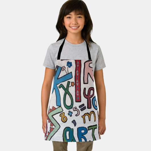 Colorful Alphabet All-Over Print Schort (Insitu)