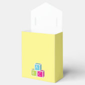 Colorful Alphabet-blokken Bedankdoosjes (Geopend)