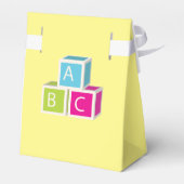 Colorful Alphabet-blokken Bedankdoosjes (Achterkant)