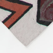 Colorful Alphabet Fleece Blanket Deken (Hoek)