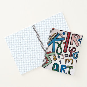 Colorful Alphabet Notitieboek