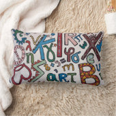 Colorful Alphabet Sierkussen Kussen (Deken)