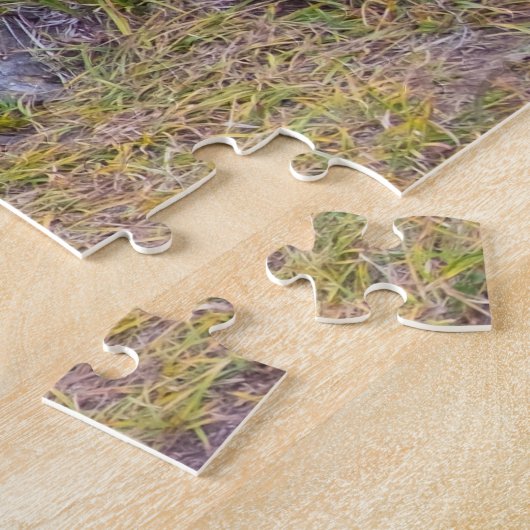 Colorful Alpine Autumn Tapestry Legpuzzel (Zijkant)