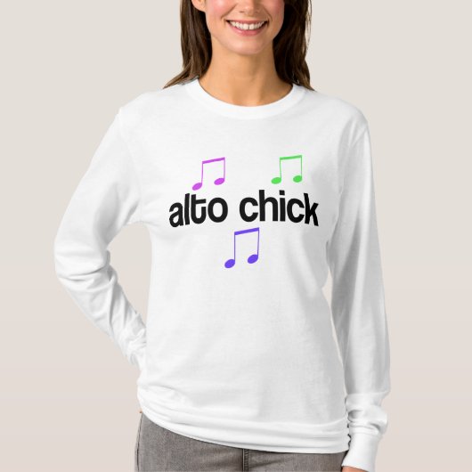 Colorful Alto Chick T-shirt (Voorkant)