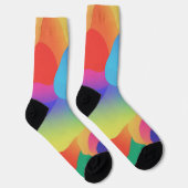 Colorful Amorphous Shapes Sokken (Rechts)