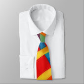 Colorful and Bright Abstract Art Tie Stropdas (Gebonden)