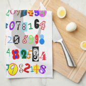 Colorful and Fun Depiction of Pi Theedoek (Quarter Fold)