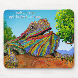 Colorful and Funny Bearded Dragon Muismat