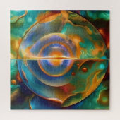 Colorful Anders Abstract Legpuzzel (Verticaal)