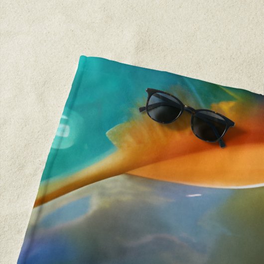 Colorful Anders Abstract Strandlaken (In situ)