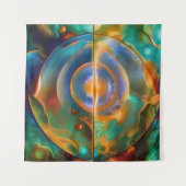 Colorful Anders Abstract Wandkleed (Voorkant (horizontaal))