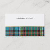 Colorful Anderson Pset Custom Visitekaartje (Achterkant)