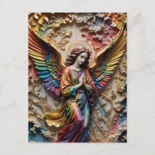Colorful Angel Briefkaart