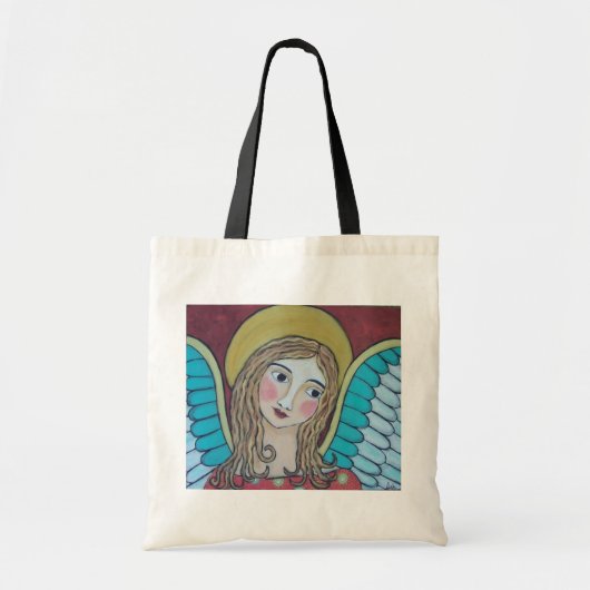 COLORFUL ANGEL CANVAS TAS (Voorkant)