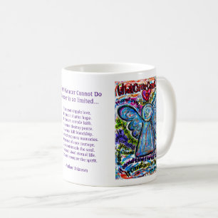 Colorful Angel-kanker kan geen koffie-bijbel geget Koffiemok
