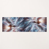 Colorful Angel of Light Yoga Yogamat (Voorkant (horizontaal))