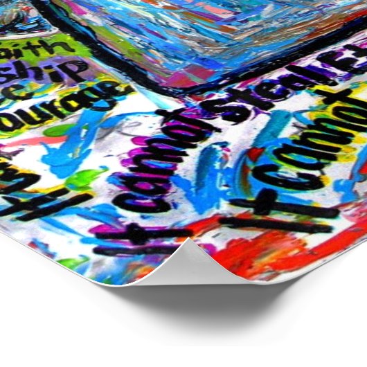 Colorful Angel Poster Print (Hoek)