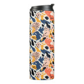 Colorful Animal Print 03 Thermosbeker (Gedraaid links)