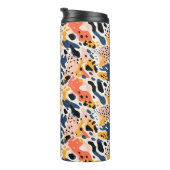 Colorful Animal Print 03 Thermosbeker (Geroteerd rechts)