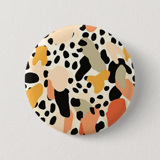 Colorful Animal Print 05 Ronde Button 5,7 Cm