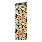 Colorful Animal Print 05 Thermosbeker (Gedraaid links)