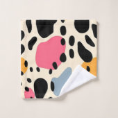 Colorful Animal Print 07 Bad Handdoek (Wasdoekje)