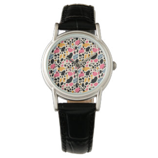 Colorful Animal Print 07 Horloge