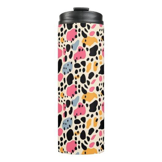 Colorful Animal Print 07 Thermosbeker (Voorkant)