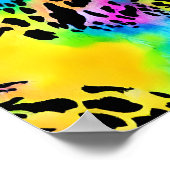 Colorful Animal Print Patroon (Hoek)