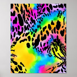 Colorful Animal Print Patroon