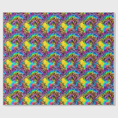 Colorful Animal Print Patroon Cadeaupapier (Vlak)