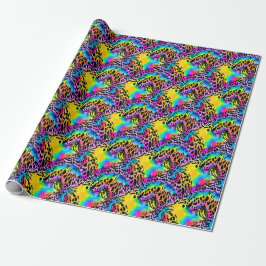 Colorful Animal Print Patroon Cadeaupapier