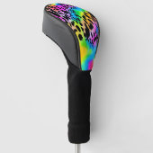 Colorful Animal Print Patroon Golfheadcover (Schuin)