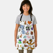 Colorful Animals Pattern Schort (Insitu)