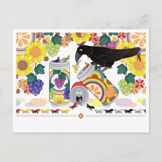 COLORFUL ANT(remake) Briefkaart (Voorkant)