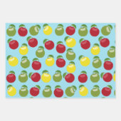 Colorful Apples Patroon Inpakpapier Vel (Voorkant 2)
