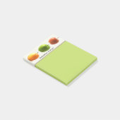 Colorful Apples Teacher's Note Pad (Schuin)