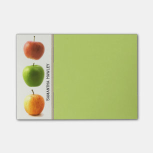 Colorful Apples Teacher's Note Pad
