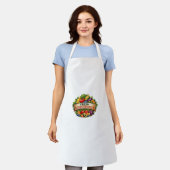 colorful apron  schort (Gedragen)