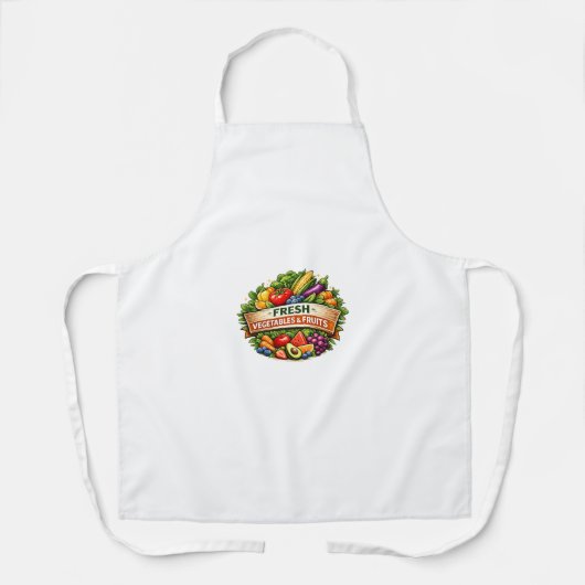 colorful apron  schort (Voorkant)