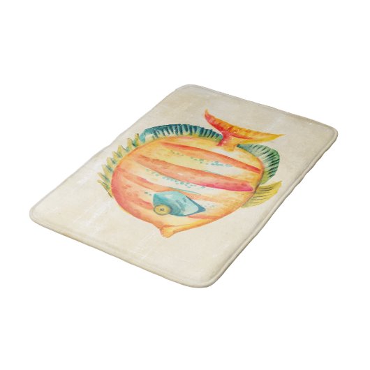 Colorful Aquarium Fish Badmat (Gekanteld)