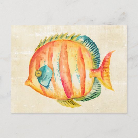 Colorful Aquarium Fish Briefkaart (Voorkant)