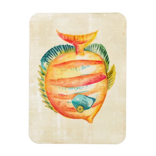 Colorful Aquarium Fish Magneet (Verticaal)