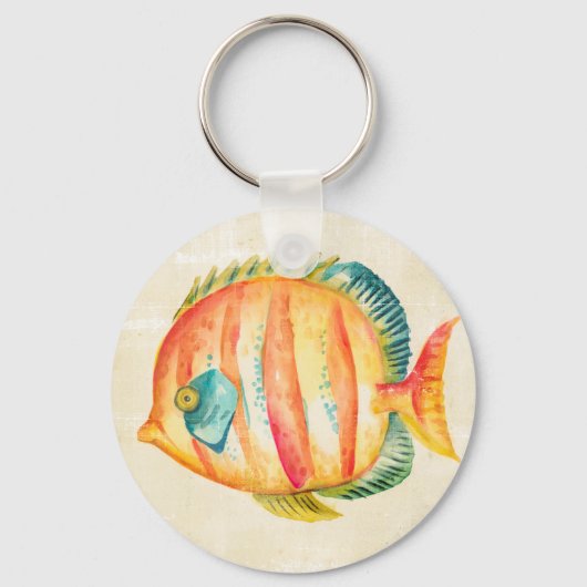 Colorful Aquarium Fish Sleutelhanger (Voorkant)