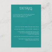 Colorful Aquarium Informatiekaartje (Voorkant)