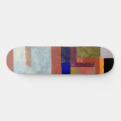 Colorful Architecture (1917) door Paul Klee Persoonlijk Skateboard (Horizontaal)