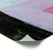 Colorful Architecture (1917) door Paul Klee Poster (Hoek)